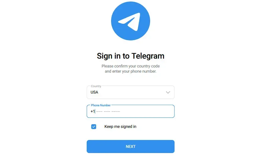 ورود به سایت نسخه وب تلگرام - web.telegram.org 1 telegram web
